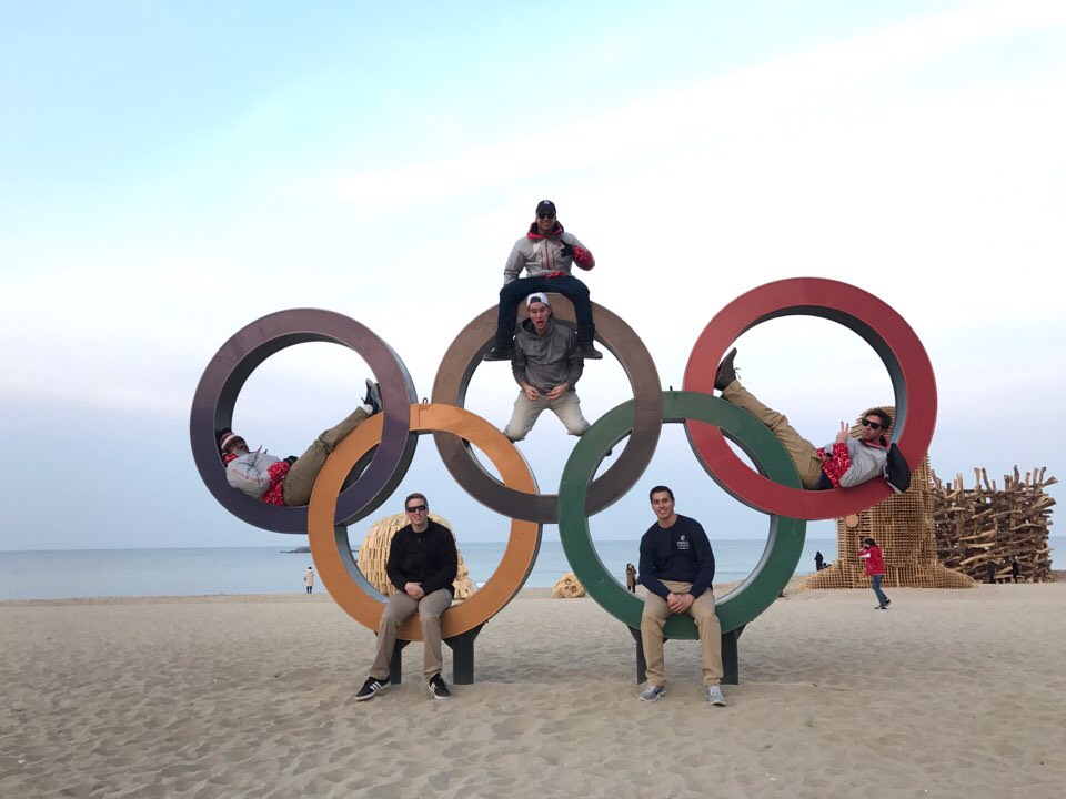 Olympics rings in 2018